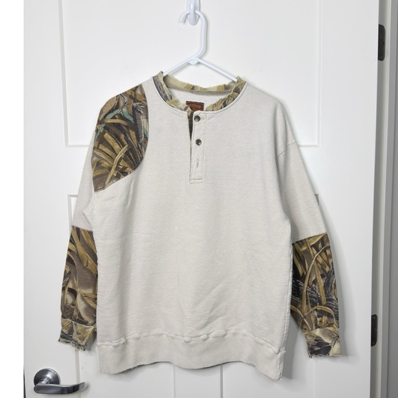 Vintage Ace Sportswear Camo Hunting Crewneck - Picture 1 of 6